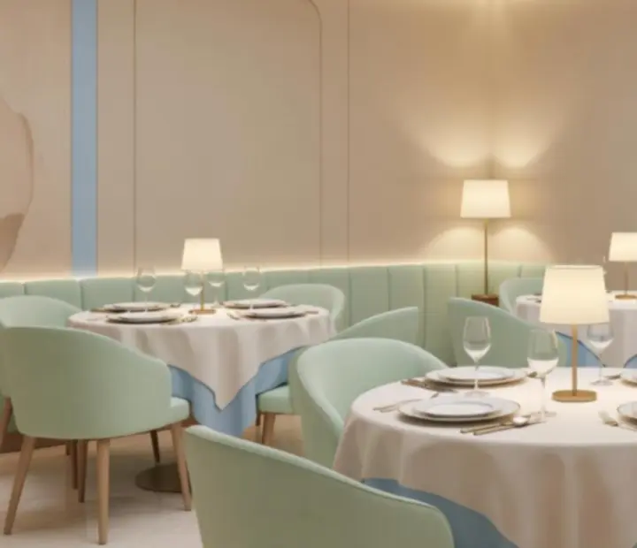 Eleganckie wnętrze restauracji Polvirelona podczas tematycznego wieczoru kasyno